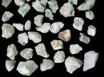 Lot: to Emerald Crystals in Calcite - Pieces #112194-1